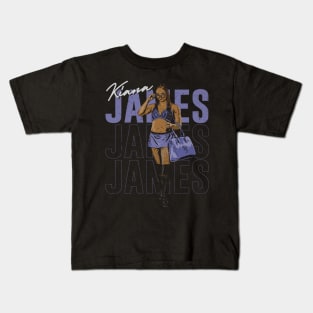 Kiana James Repeat Kids T-Shirt